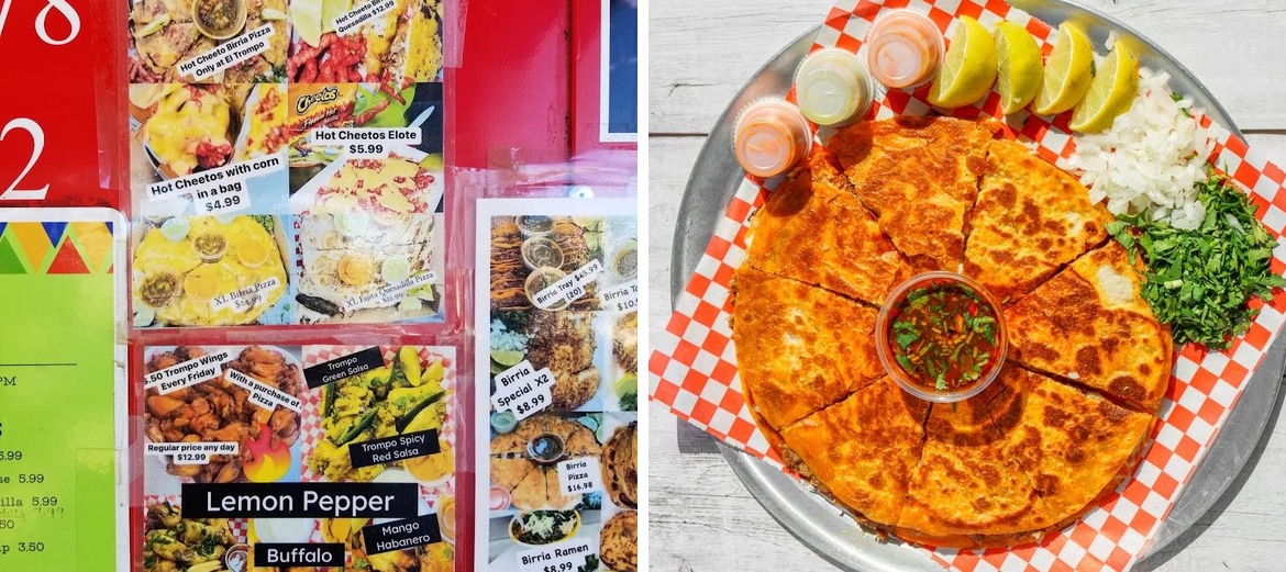 El Trompo Villarreal Menu